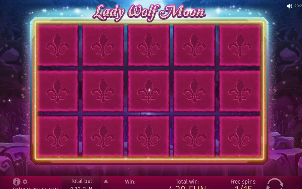 Free Spins round with all wins multiplied by three