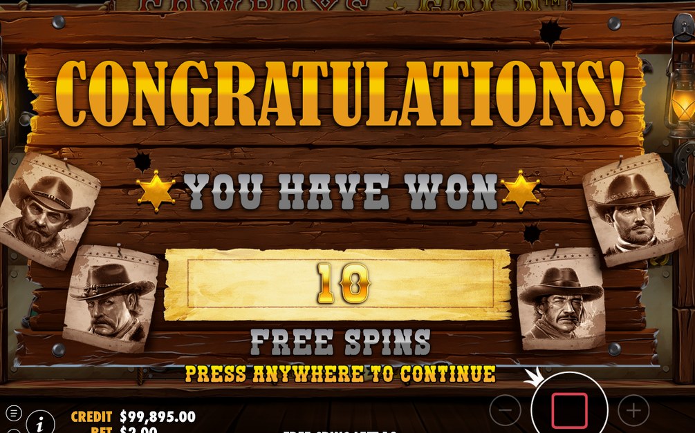Special reels in use during Free Spins